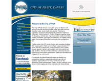 Tablet Screenshot of cityofprattks.com